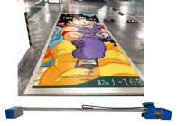 Zkmc 2880 Dpi 2の印字ヘッドの平面印字機紫外線インクCmykw床の地面の印刷物のための5色