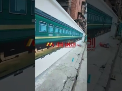 Automatic Wall Printer Outdoor Train Printing to Take You Home